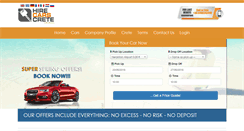 Desktop Screenshot of hire-cars-crete.gr